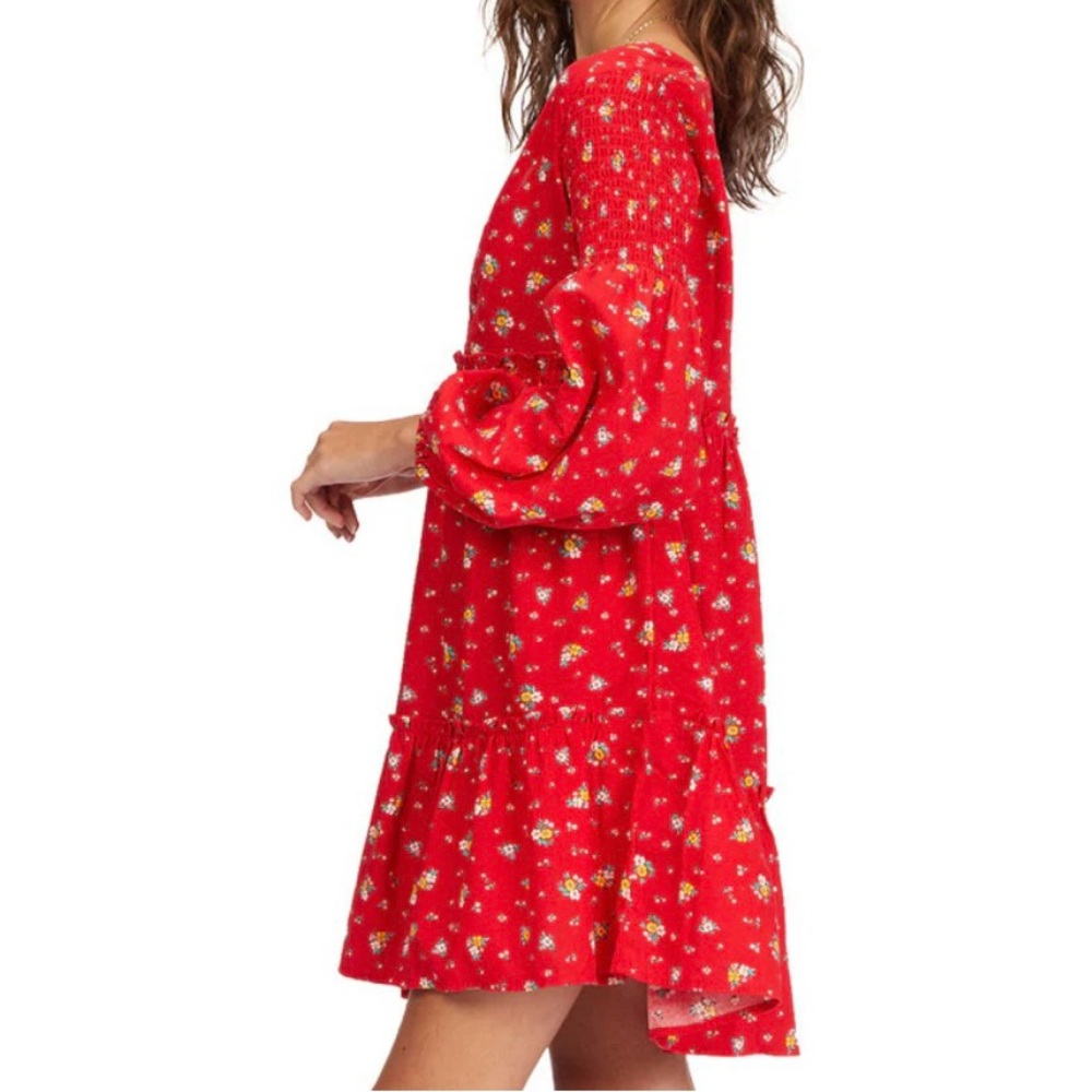 NWT Billabong x Wrangler Falling For You Babydoll Dress